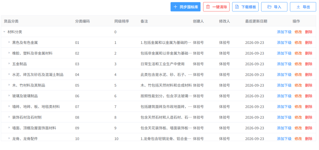 工程物资仓库管理系统